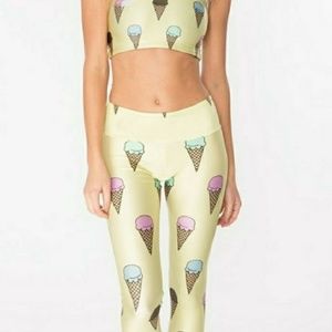 Goldsheep single scoop ice cream leggings XS